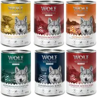 Wolf of Wilderness 6x400g mIx -koiranruoka