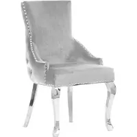 Wood Garden Ruokailutuoli Edward Glamour, harmaa