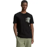 Tom Tailor Printed T-Shirt - Black - S