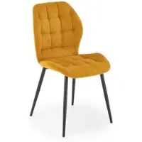 Halmar 4 tuolin setti K548, keltainen