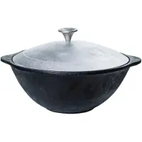 Texas Club POLISHED CAST IRON KAZAN 8L "TEXAS CLUB"