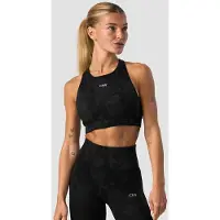 ICANIWILL Camo Seamless Sports Bra Black