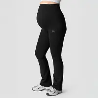 ICANIWILL Define Seamless Maternity Flare Tights Black