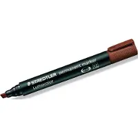 Staedtler Marker Lumocolor permanent .10 pcs.Brown