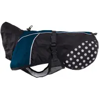 Non-Stop Dogwear Beta Pro Raincoat Black/Blue Koirien takit Blue 24