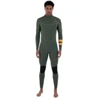 Hurley Advant 4/3 Mm Pitkähihainen Neopreenipuku Jossa Vetoketju Selässä