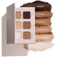 SOSU Cosmetics Matte Eyeshadow Palette luomiväripaletti sävy Neutral 6x1.3 g