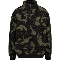 Urban Classics Pattern Fleece Oversized Takki