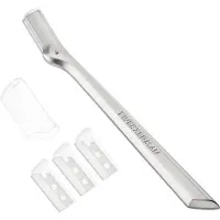 Tweezerman Retail Collection Mini Slant Tweezer & Brow Razor Set, silver Kulmakarvasetti 1 kpl
