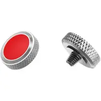 JJC Pehmeä laukaisin Deluxe 12mm Hopea/Punainen