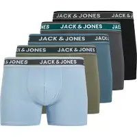 Jack & Jones Bokserishortsit 'JACEvan' opaali / vaaleansininen / grafiitti / oliivi / musta