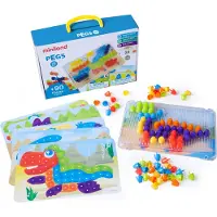 Miniland Pegs 20 Mm Rakennuspeli 90 Yksiköt