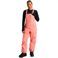 Burton Reserve 2L Bib Housut sunrise coral Koko S