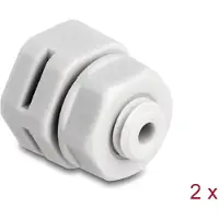 DeLOCK – Ventilation Plug M6 grey 2 pcs (60478)
