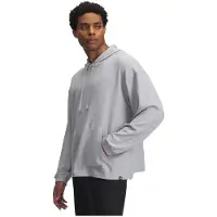 Under Armour Ua Rival Waffle Hoodie - Grey - L