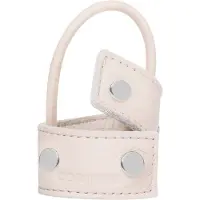 Corinne Leather Band Short Bendable Rivets Cream/Silver Rivets
