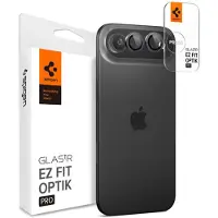 Spigen Glass tR EZ Fit Optik Pro 2 Pack - gray - iPhone Air