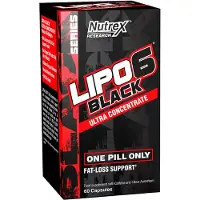 Nutrex Lipo 6 Black Ultra Concrentrate - 60 kapselia - 60 kapselia