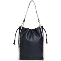 Tommy Hilfiger Olkalaukku 'SOFT SUMMER BUCKET' yönsininen / offwhite