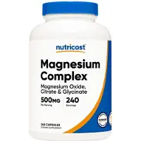 Nutricost Magnesiumkompleksi 500 mg (240 kapselia)