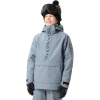 ColourWear Juniors' Signature Anorak Grey Blue Laskettelutakit vuorelliset 122/128