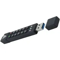 Apricorn Aegis Secure Key 3Z USB 3.2 Gen 1 16 Gt -muistitikku, musta