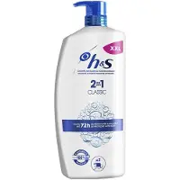 Head & shoulders H&amp;S Classic 2-in-1 Hilse shampoosa ja hoitoaine, 1000 ml jakelija