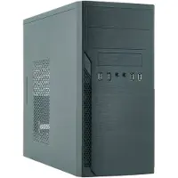 Chieftec HO-12B, Tower, PC, Musta, mikro ATX, SECC, 14 cm (HO-12B-350GPB)