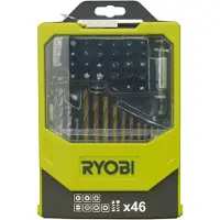 Ryobi RAK46MIX 46-osainen pora- ja ruuvauskärkisarja