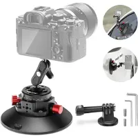 Neewer Mount with suction cup 1/4 inch CA013 for sports cameras (DJI Action, GoPro, Insta360)