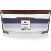 Woodwick Trilogy Evening Luxe tuoksukynttilä sisältää puusydämen (hearthwick) 453.6 g