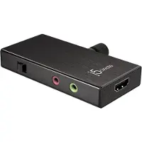 J5CREATE Live Capture -Sovitin HDMI-USB-C Virransyötöllä