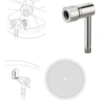 Topeak -pumpun sovitin kilpa-venttiileille