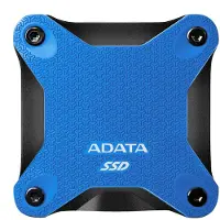 ADATA A-DATA SD620 1 Tt USB 3.2 Gen 2 (USB-C) -ulkoinen SSD, iskunkestävä, kannettava, pelikäyttöön, sininen