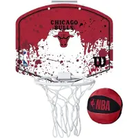 Wilson DRV Mini Hoop Chicago Bulls Mini koripallokori+pallo