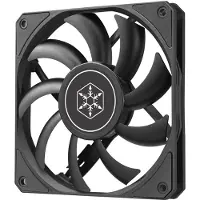 Silverstone Air Slimmer 120, 120mm PWM-laitetuuletin, musta