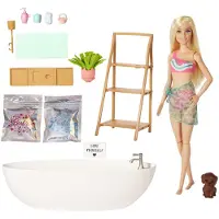 Barbie Mattel Barbie: Wellness - Confetti Bath Playset (HKT92)