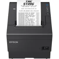 Epson TM-T88VII (132): USB, Eth, PowerUSB, Buzz, Black, Thermal, Maksupäätetulostin, 180 x 180 DPI, 500 mm/s, 1,41 x 3,39 mm, Teksti, Kuva, Viivakoodi (C31CJ57132)
