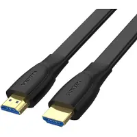 UNITEK HDMI CABLE 2.0 4K60HZ,FLAT,2M,C11063BK-2M
