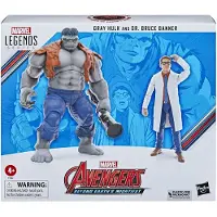 Hasbro Ihme Hulk Gray Ja Tohtori Bruce Banner Maan Mahtavimmat Kostajat-hahmo 15 Cm