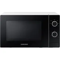 Samsung MS20A3010AH, Pöytämalli, Solo-mikroaaltouuni, 20 L, 700 W, Rotaatio, Musta, Valkoinen