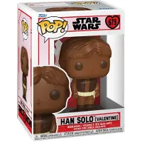 Funko POP! Disney: Valentine's Day 2024 - Han Solo (Valentine Chocolate) #675 Bobble-Head Vinyl Figure