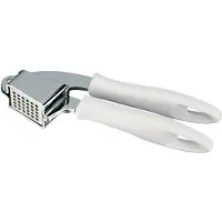 Tescoma Valkosipulipuristin - - 420190 - Ruostumaton teräs - Valkoinen - 18 cm - Ergonominen