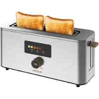Cecotec Touch & Toast Extra Leivänpaahdin 1000 W Ruostumaton teräs 2 viipaleelle