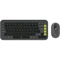 Logitech Bluetooth-näppäimistö ja hiiri - - Grafiitti - Mukava kirjoittaminen - Ohjelmoitavat näppäimet - Huomaamattomat napsautukset