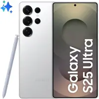 Samsung Galaxy S25 Ultra 5G 12 Go/512 Go Titane Argent (Titanium White Silver) Kaksois-SIM SM-S938B