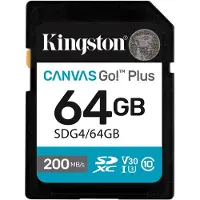 Kingston Canvas Go Plus 64GB SDXC muistikortti UHS-I U3 V30