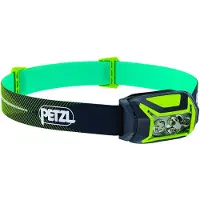 Petzl Actik Core, Taskulamppu otsanauhalla, Vihreä, Painikkeet, Akkutaso, IPX4, LED (E065AB03)