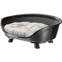 Ferplast Korg - - TRON 6 - Med relaxdyna - Svart
