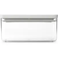 Brabantia TASTY+ pinottava purkki 1,5 litraa Vaaleanharmaa